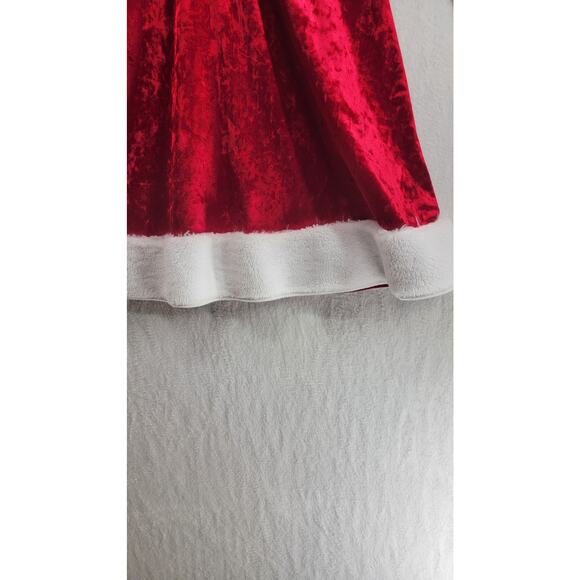 Girls Simply Styled by Sears Velour Holiday Dress Sz M 10/12 - Picture 7 of 8